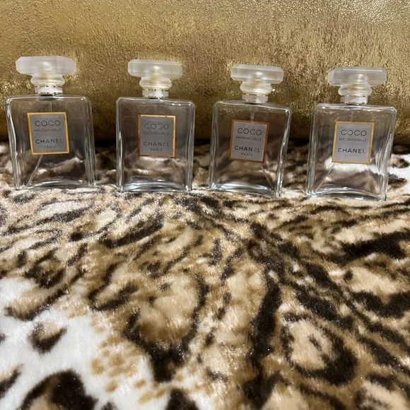 Chanel Empty Perfume Bottles set of four